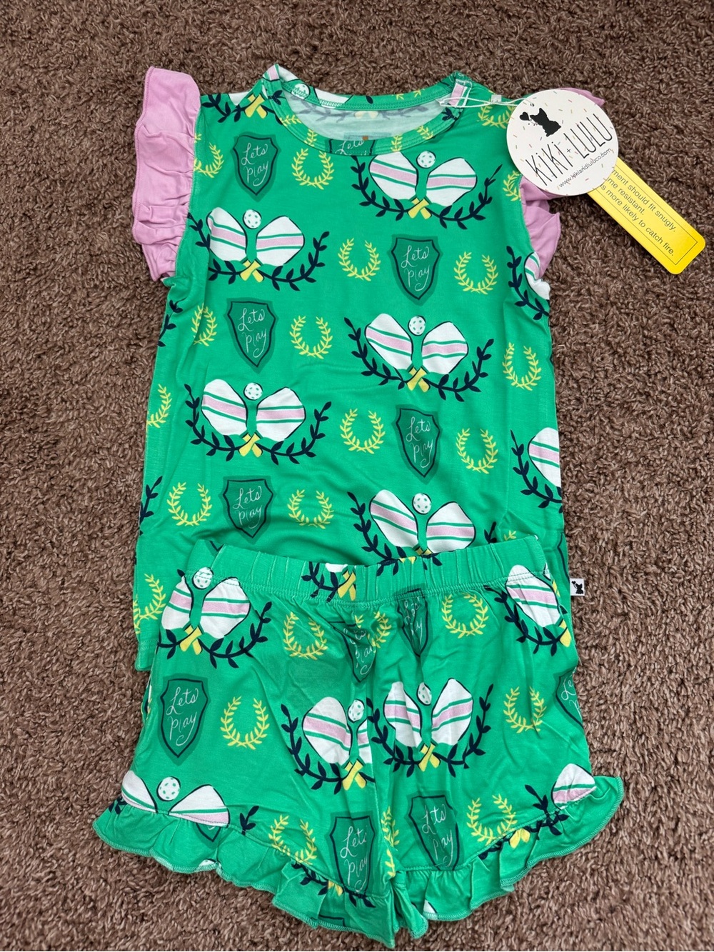 Kiki and Lulu 3T pickleball short set